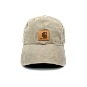 Carhartt Dark Grey Velcro Strap-Back Hat